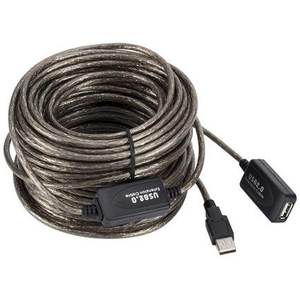 Kabel usb 2.0 Extension eyota aktif 25 meter - Cable perpanjangan usb extender 25m