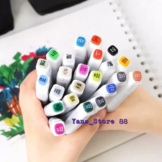 

Touchfive 12 Colours Twin Marker Brush Sketch Copic Art Fine Colour