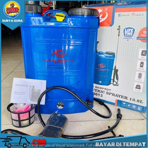 alat semprot hama tanaman sprayer hama elektrik 13 liter dan 2IN1 13.8 liter