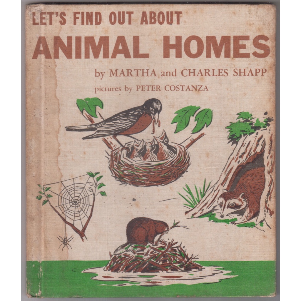 BUKU MARTHA CHARLES SHAPP - LETS FIND OUT ABOUT ANIMAL HOMES