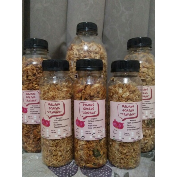 

Bawang Goreng Cendana Premium Asli Sumenep Kemasan Botol | Made in Bandung