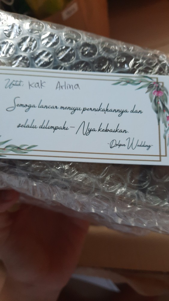 Kayu Cincin Gelang Tutup Mika Untuk Seserahan Pernikahan