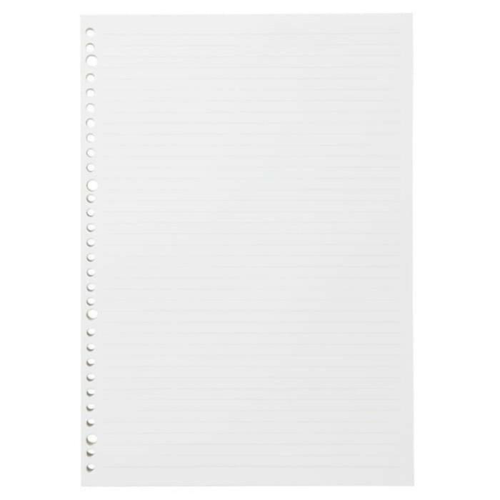 

Binder | Muji - Looseleaf Line A4 100Sheet || Isi Binder Bergaris Kualitas Terbaik