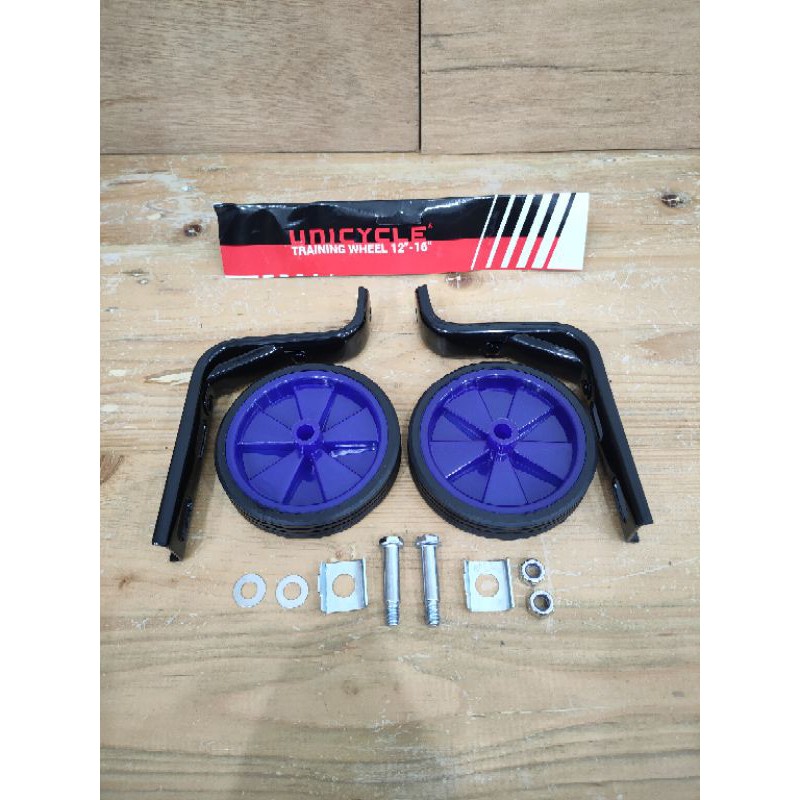 roda samg roda bantu sepeda 12-16 inch unicycle dan atlantis
