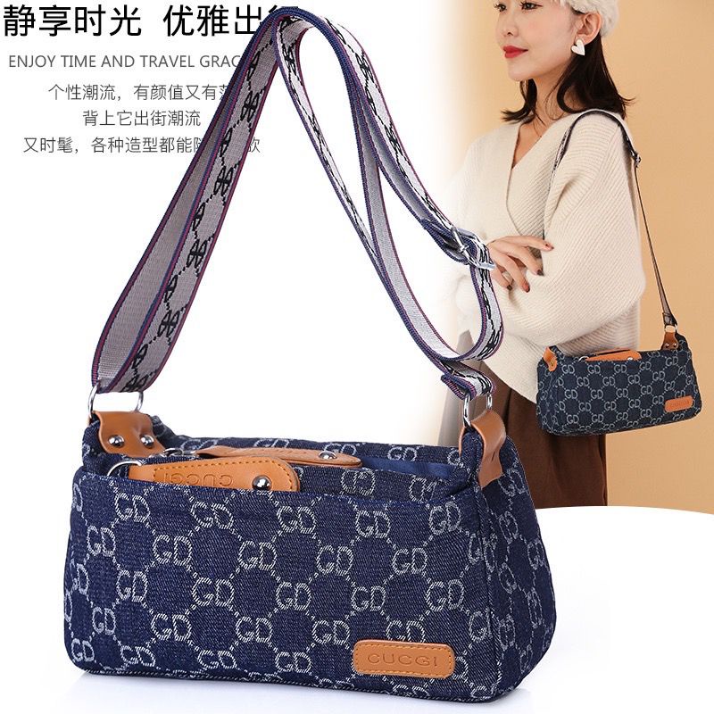 TASHAPPY EL 5426 Tas SELEMPANG Wanita Kekinian Tali Bermotif import model korea supplier tas import