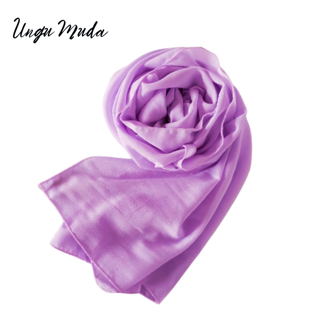 Pashmina Instan Sala Diamond / Hijab Pasmina instan diamond strech | pashmina | pastan osi-UNGU MUDA