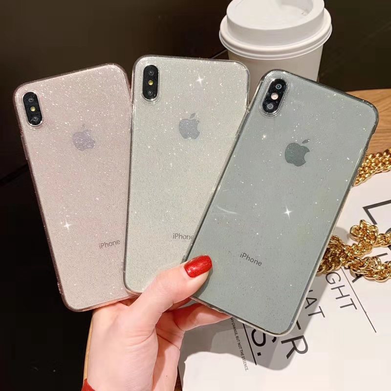 Casing ponsel transparan Case iPhone X Xr Xs 11 pro max 6 6s 7 8 plus