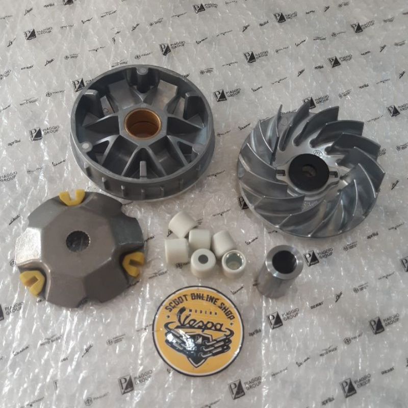 Rumah Roller Vespa & Flywheel Vespa LX S LXV Sprint Primavera GTS 150Cc