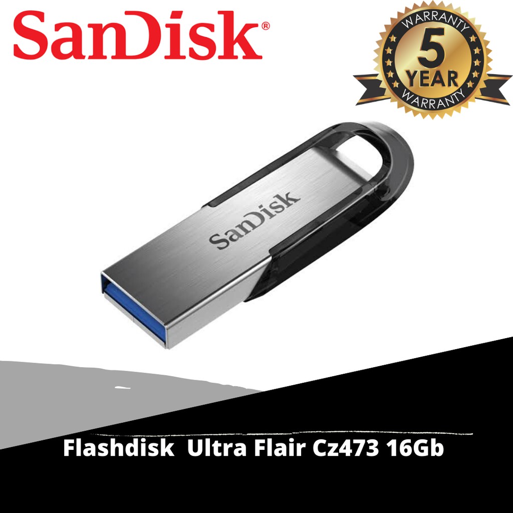 FLASHDISK 16GB  SANDISK USB FLASH ULTRA FLAIR CZ73 USB 3.0 /FLASHDISK 16 GB CZ 7316GB