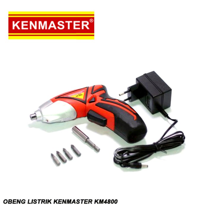 Kenmaster Bor Tangan Tanpa Kabel Cordless Baterai Charger Drill KM-48