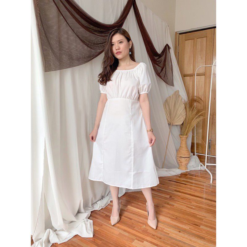 DRESS PUAN  JUMBO SABRINA/ DRES KEKINIAN KOREA