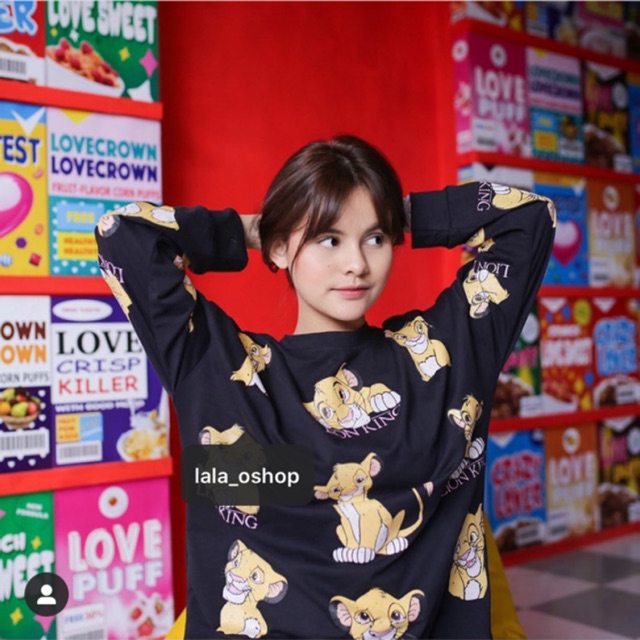 Sweater Lion King ( FULL FACE ) banyak muka