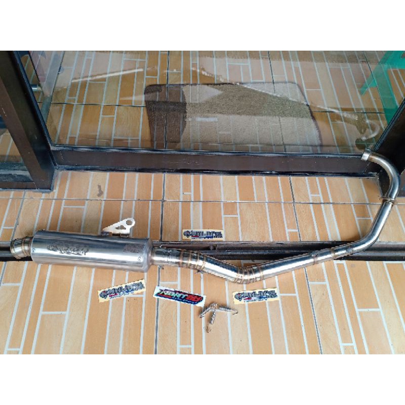 knalpot ABRT20 Satria Fu Harian Original pabrik ABRT20