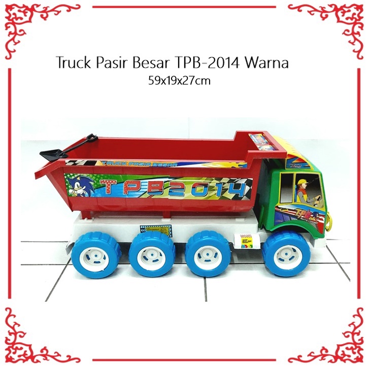 Mainan Truck Pasir Besar TPB-2014 Warna 59cm