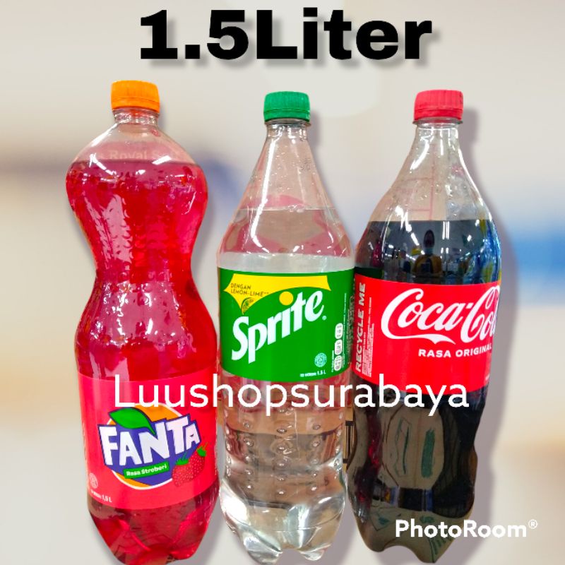 

Fanta/Coca-cola/Sprite Minuman Karbonasi 1,5 Liter