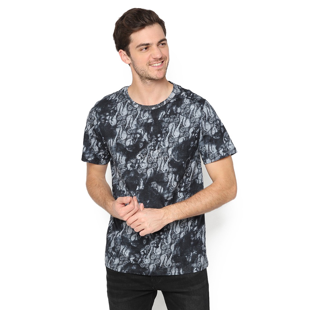 Agrapana Abhinaya Regular Kaos  Batik  Lengan Pendek 