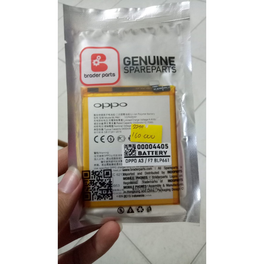 BATERAI HP OPPO A3 / F7 BLP661