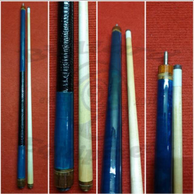 Stick Billiard  Ambarawa Custom Cue - Blue