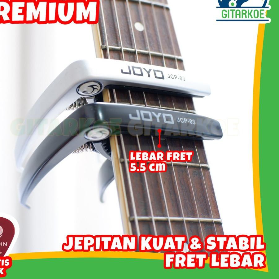 Terbaik Capo Gitar Akustik Penjepit Gitar Kualitas Premium Joyo Jcp 03qlt Shopee Indonesia