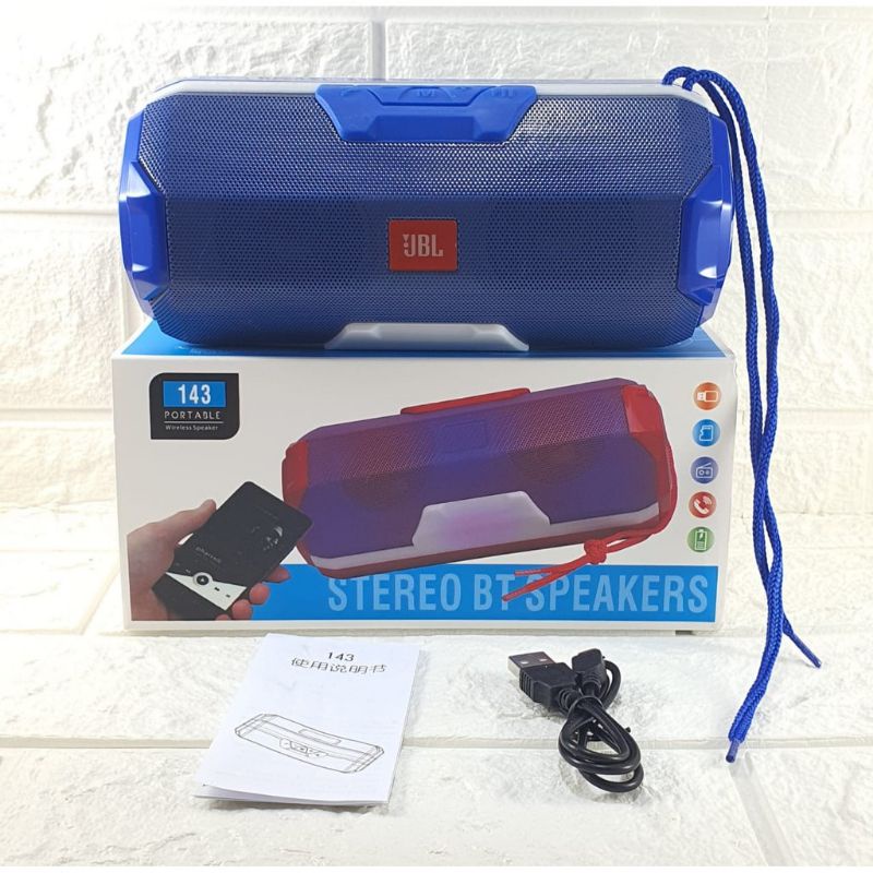 Speaker Bluetooh JBL TG143 Support Radio / Mmc / Usb