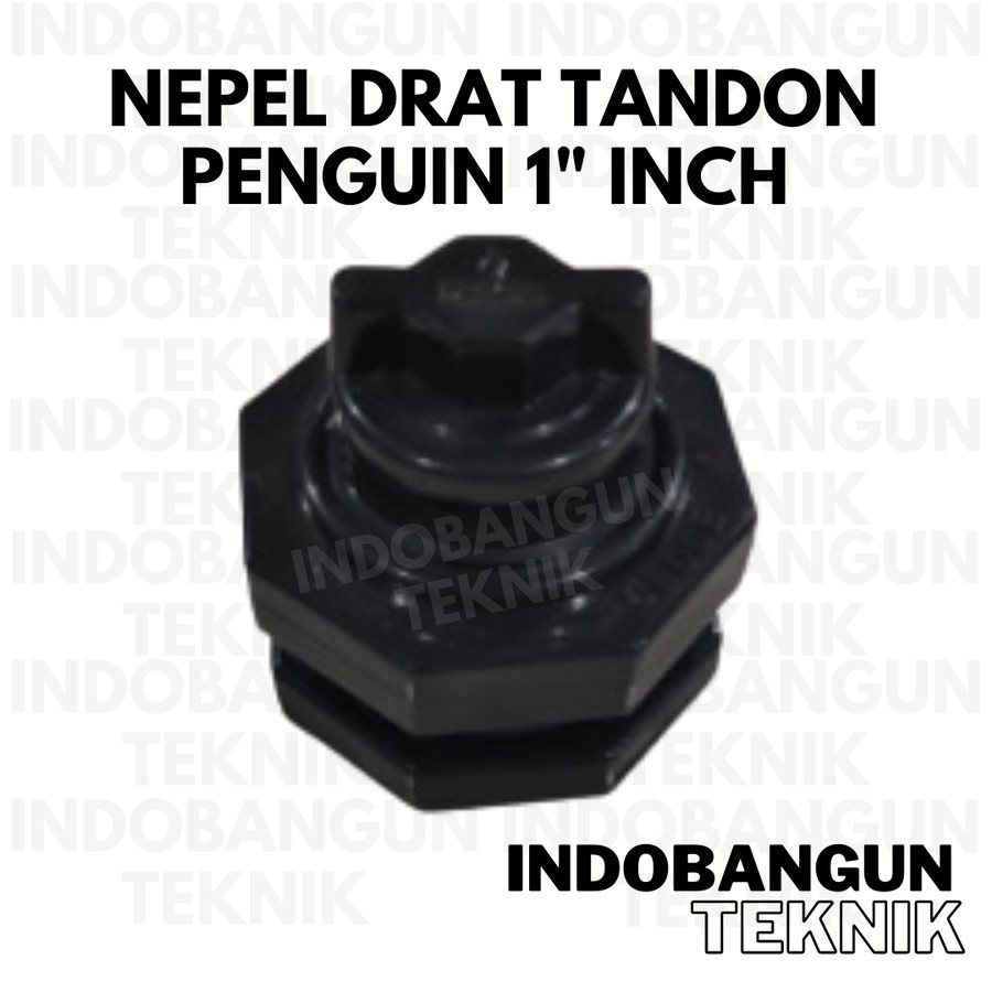 Nepel Nepple 1" Fitting Mur Mor Vault Ring Bulkhead Drat Tandon Toren Tangki Air 1 Inch