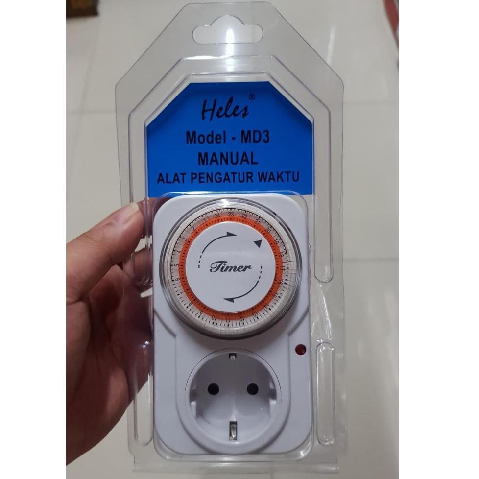 TIMER HELES MD3 TIMER LISTRIK ANALOG MANUAL