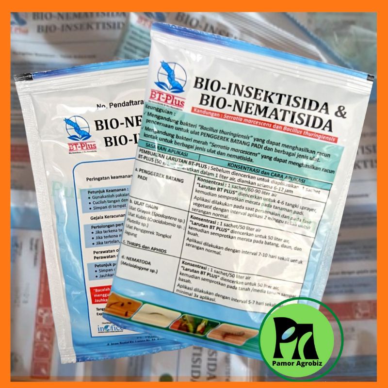 BT Plus Bio Nematisida dan Bio Insektisida - Pestisida Organik
