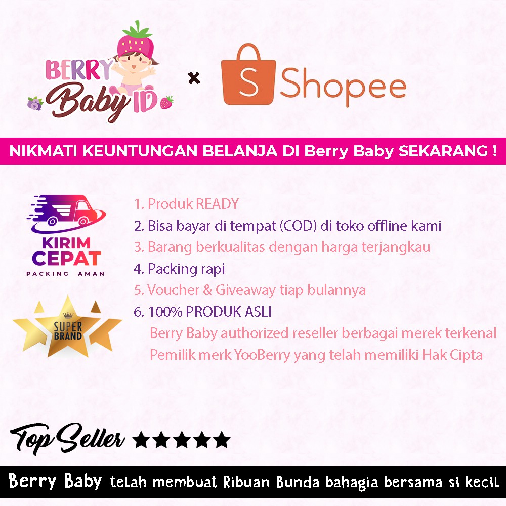 Johnson's Baby Cream Krim Lotion Losion Bayi Hypoallergenic Johnson's Berry Mart