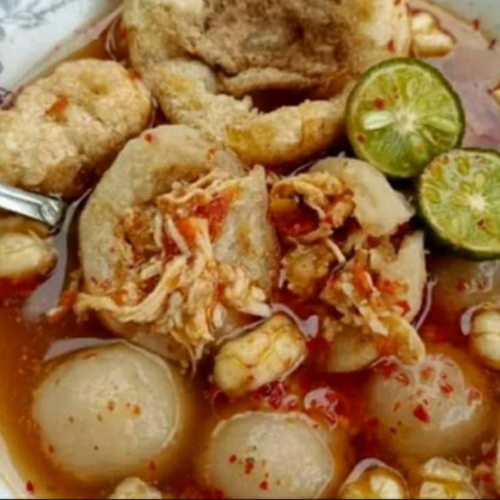 BASO ACI AYAM SUWIR KEMASAN VAKUM (ADA JERUK LIMAU)