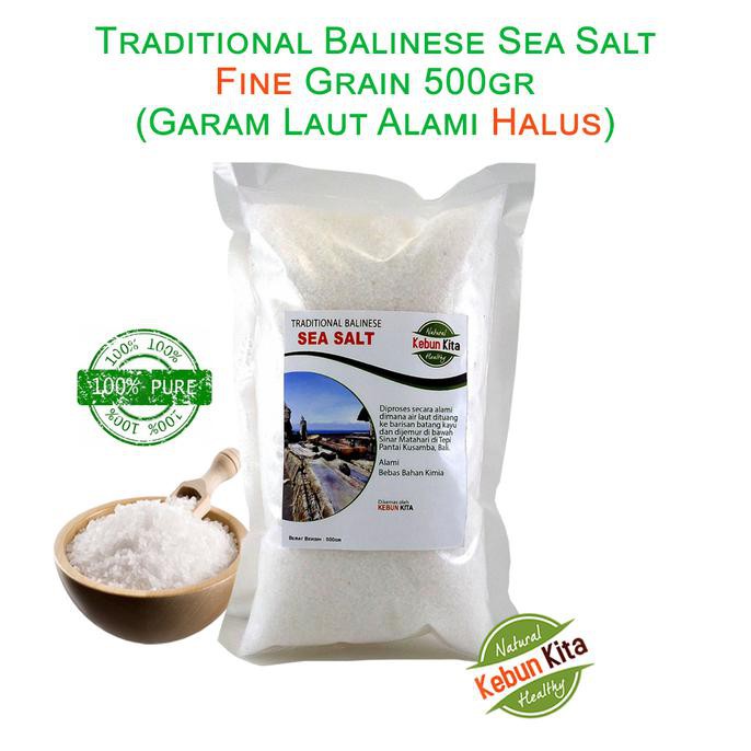 

Terlaris - Traditional Balinese Sea Salt 500gr ( Garam Laut Alami )