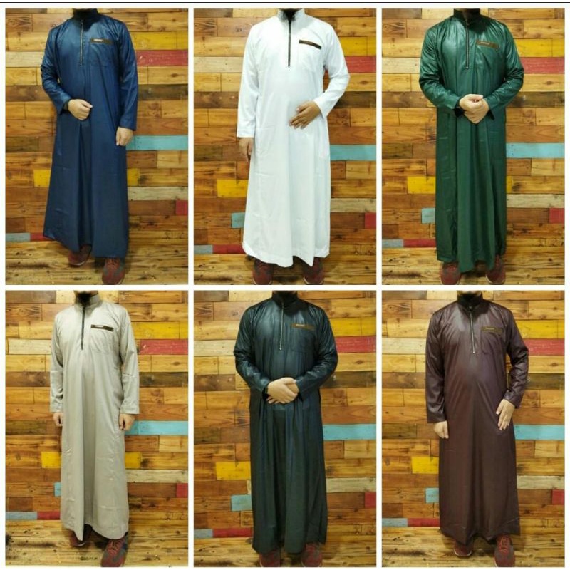 Jubah gamis al amwa - gamis al haramain - jubah Arab
