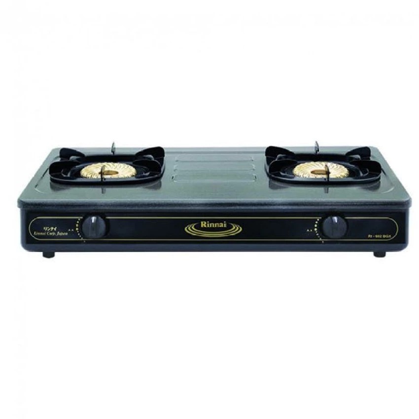 Rinnai RI602BGX Double Stove / Kompor Gas Tornado Dua Tungku