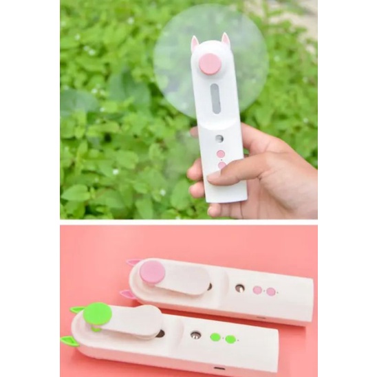 NANO SPRAY FYC KIPAS GENERASI 2 FYC Mini Nano Mist Spray+Fan Perawatan wajah Mini Portable USB