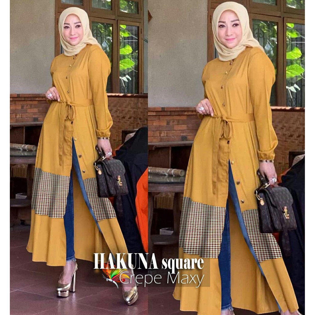 LONGTUNIK HAKUNA 4Warna