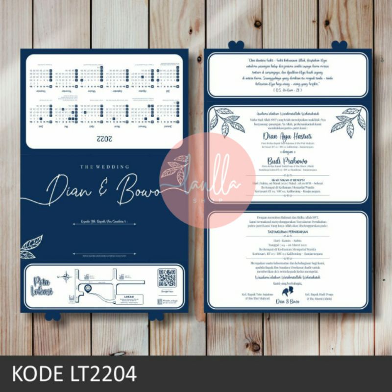 

Undangan Soft Cover Model Kalender Kertas Super Tebal Termurah