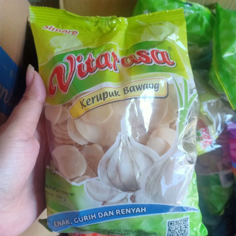 

KERUPUK BAWANG MENTAH VITARASA 250grm