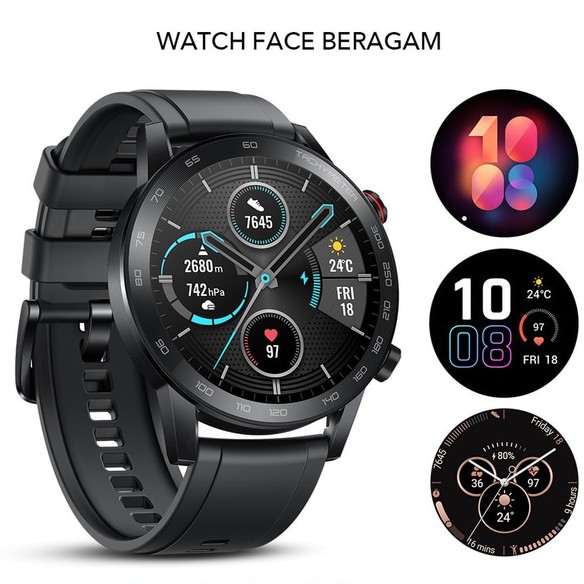 Honor Magic Watch 2 46mm Smartwatch Amoled Display - Garansi Resmi-3