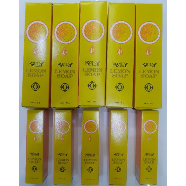 KELLY LEMON SOAP 75-25 gr