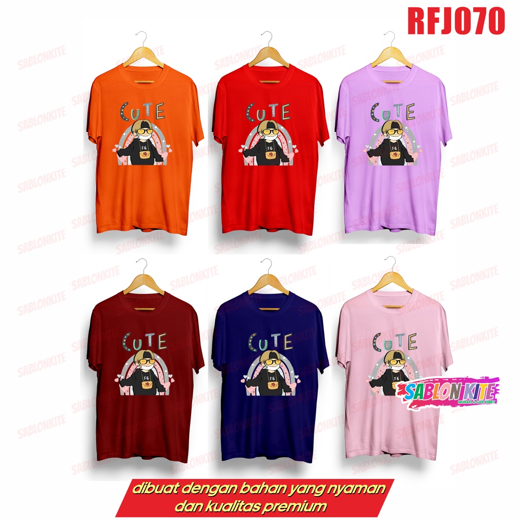 MURAH!!! KAOS KPOP SUGA CUTE RFJ070 UNISEX