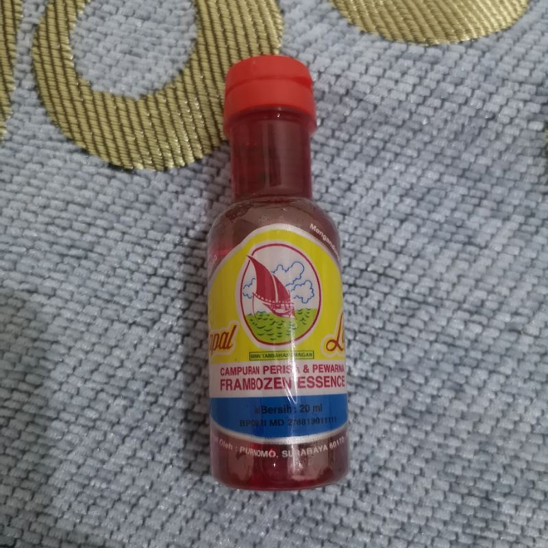 Vanili Frambozen Essence Cap Kapal Layar 20ml