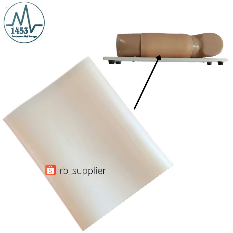 Kulit Lengan Implan Bahan Silikon-Part Manekin Lengan Implan