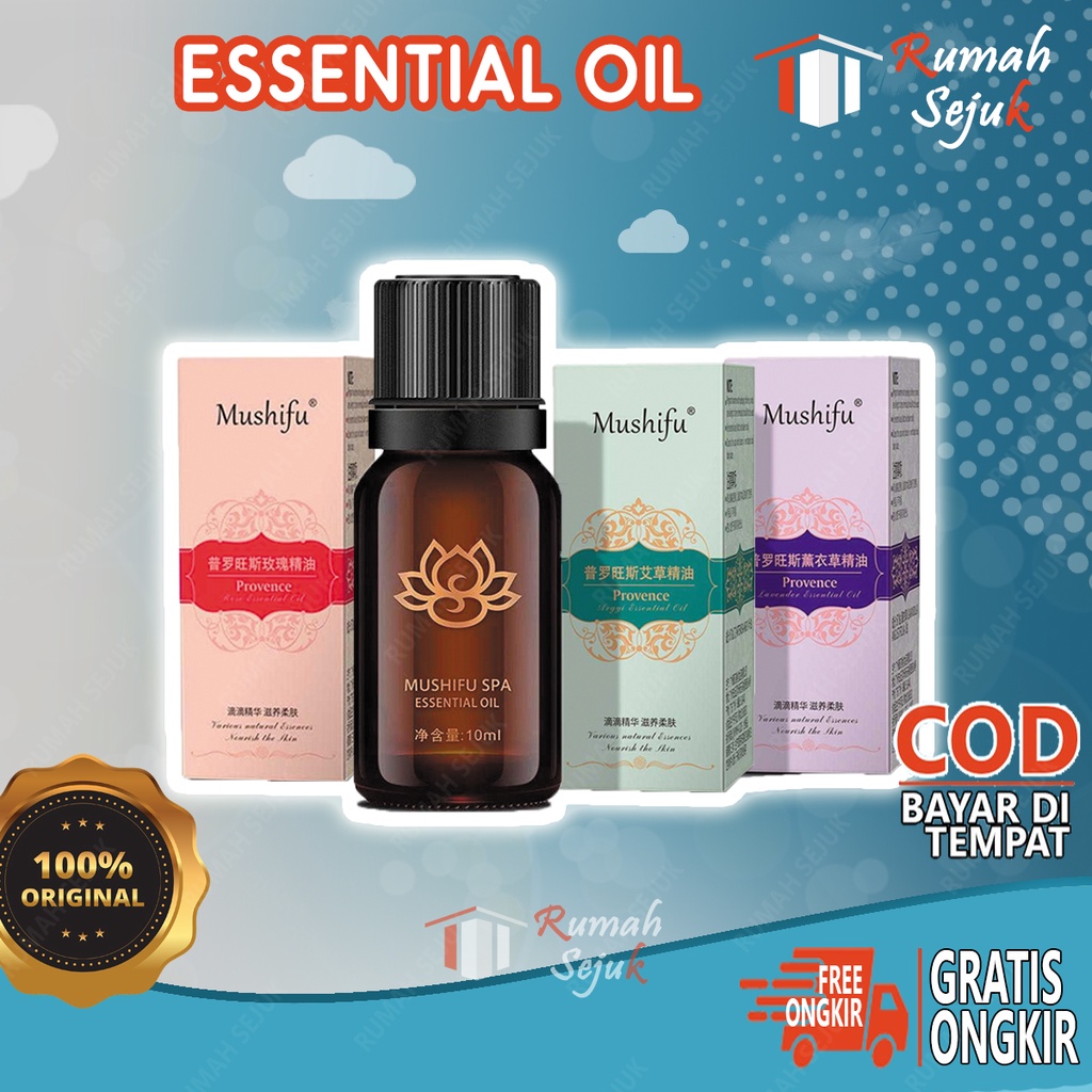 RS - Aromaterapi Pure Air Fragrance Essensial Pengharum Pewangi Esensial Esential Oil Aromatheraphy Ruangan RS-1 10ml Defuser Humidifer Minyak Humadifier Humudifier Humdifier Difusser Essential TSLM1 TSLM2 RH-17 100% Murni &amp; Alami  Kamar Taffware