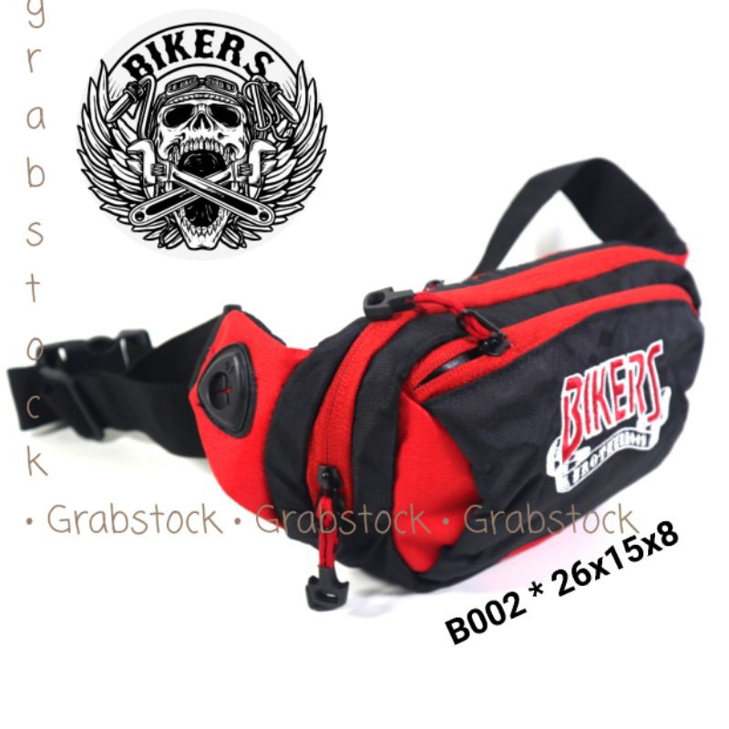 Grabstock Biker Waistbag Tas Pinggang 002