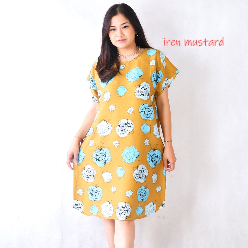 Daster Bali Dress Bali-DST IREN MUSTARD