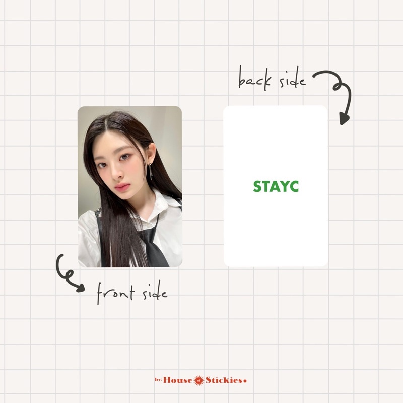 STAYC Unofficial Photocard (Gf Selca Edition)