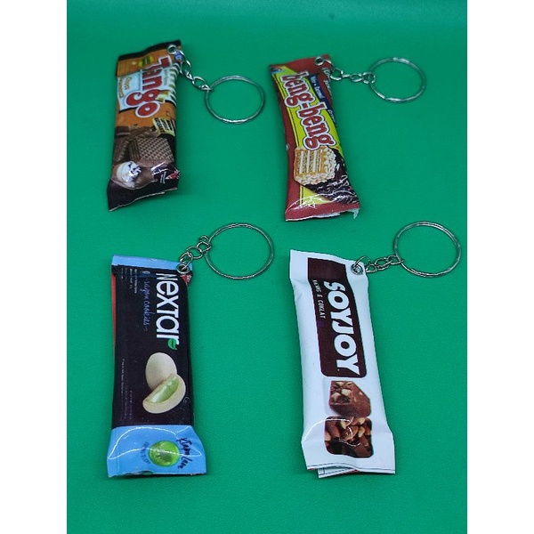 Ganci Gantungan kunci Snack Isi 20 Pcs