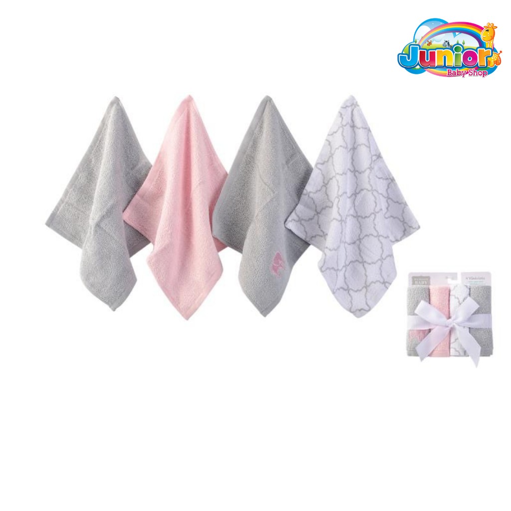 Hudson Washcloths 4pcs