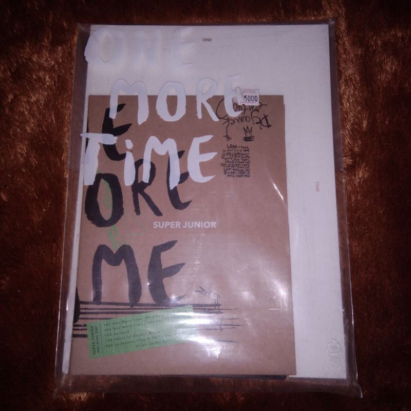 [READY STOCK] SPECIAL MINI ALBUM SUPER JUNIOR ONE MORE TIME UNSEALED LEETEUK HEECHUL YESUNG SIWON