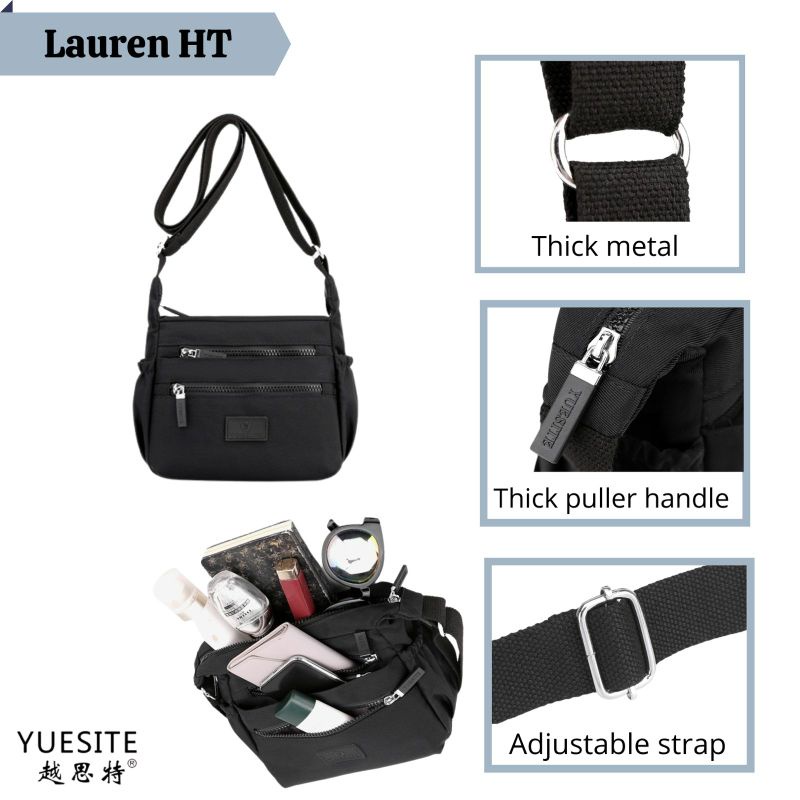 Tas selempang wanita medium yuesite lauren original cyutebags