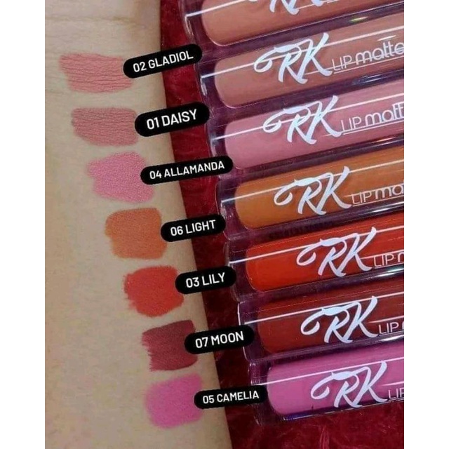 RK Lip Cream Matte 100% original ber ID Resmi